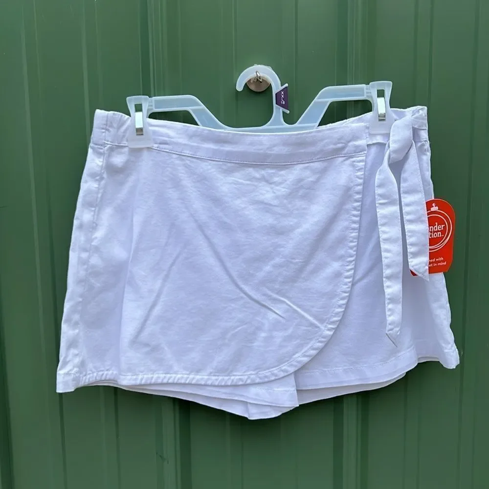 Girls Cropped Tank Tops & Skort 3-Piece Set Size XXL